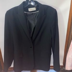Calvin Klein black blazer, size 8